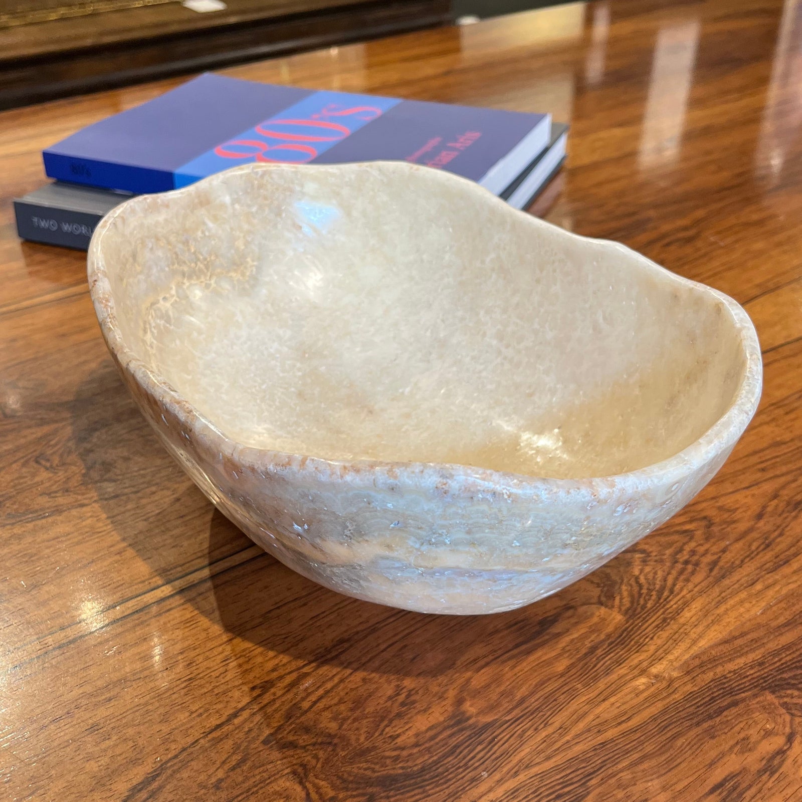 Two Tone Polished Onyx Bowl