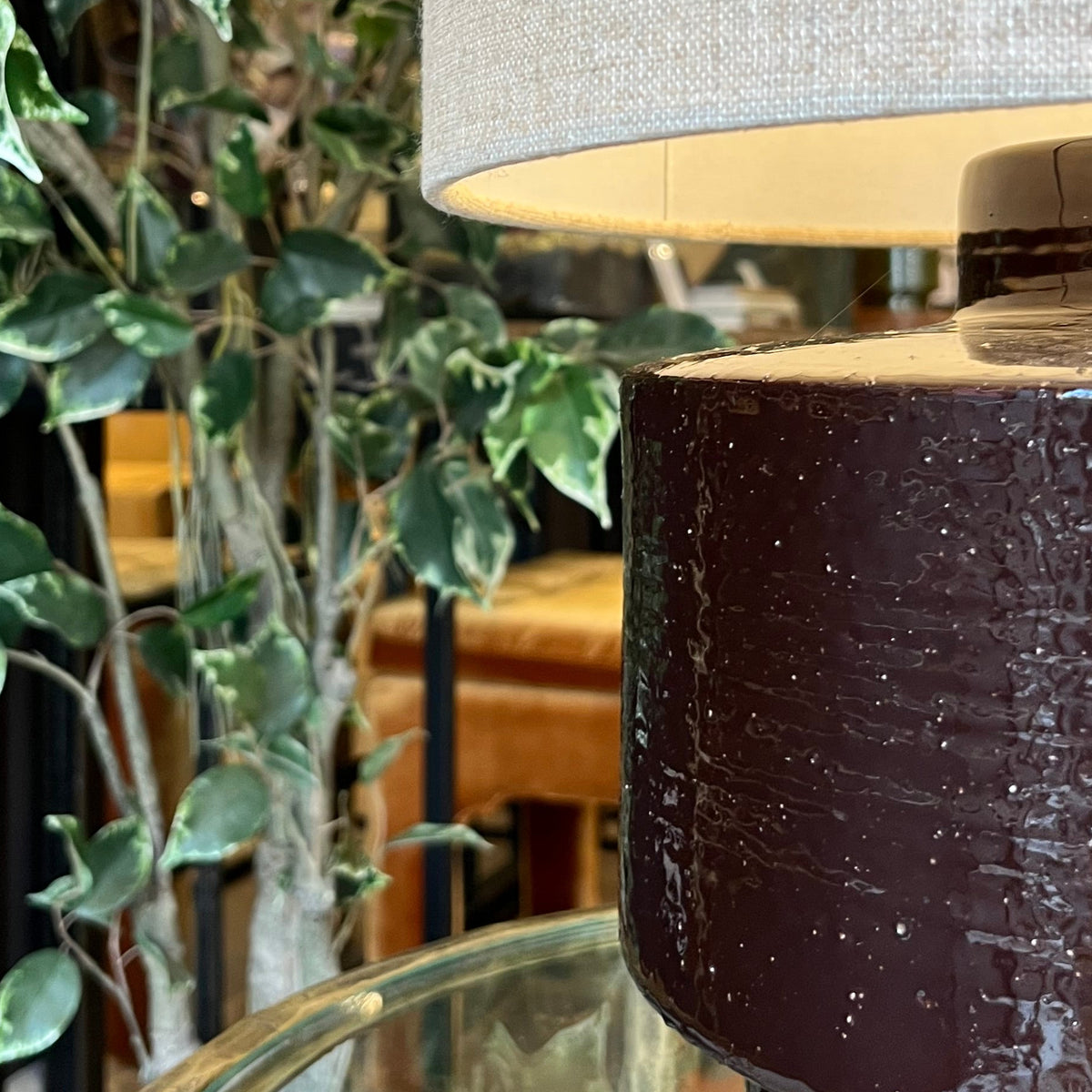 Shoreditch Table Lamp - Chocolate