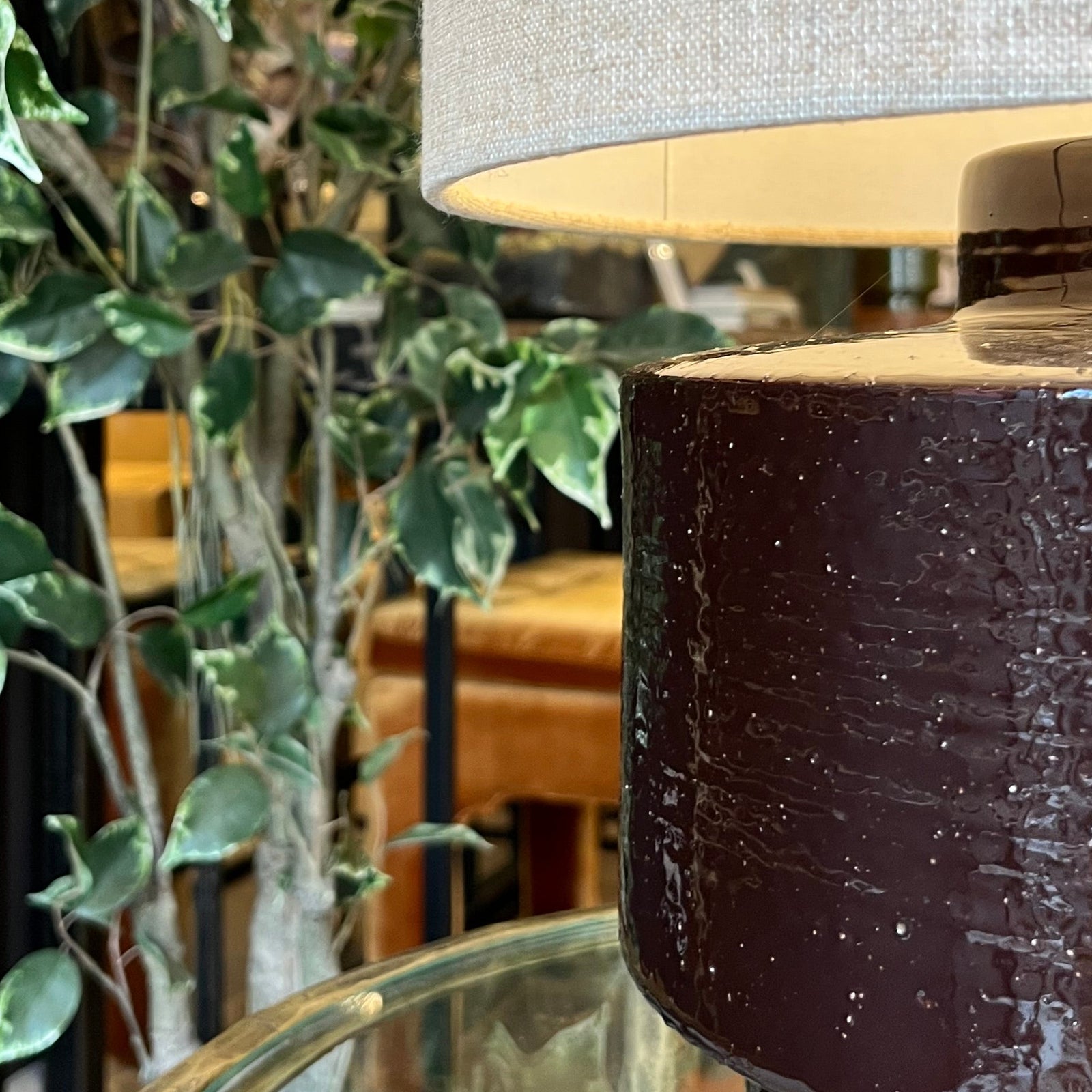 Shoreditch Table Lamp - Chocolate