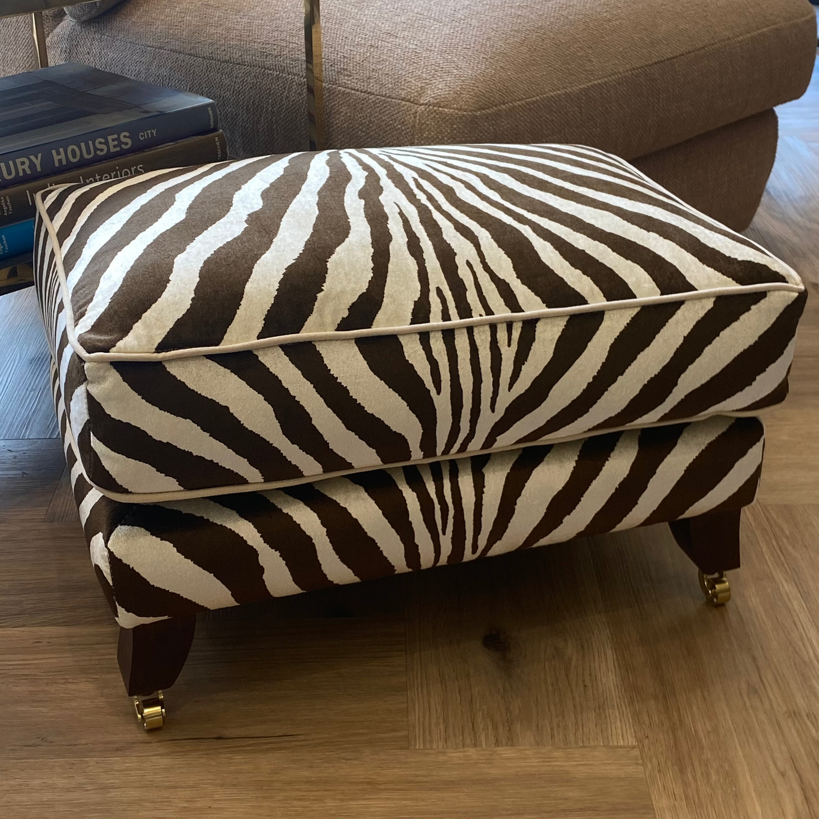 Hampstead Footstool [Custom Made in Your Choice of Fabric]