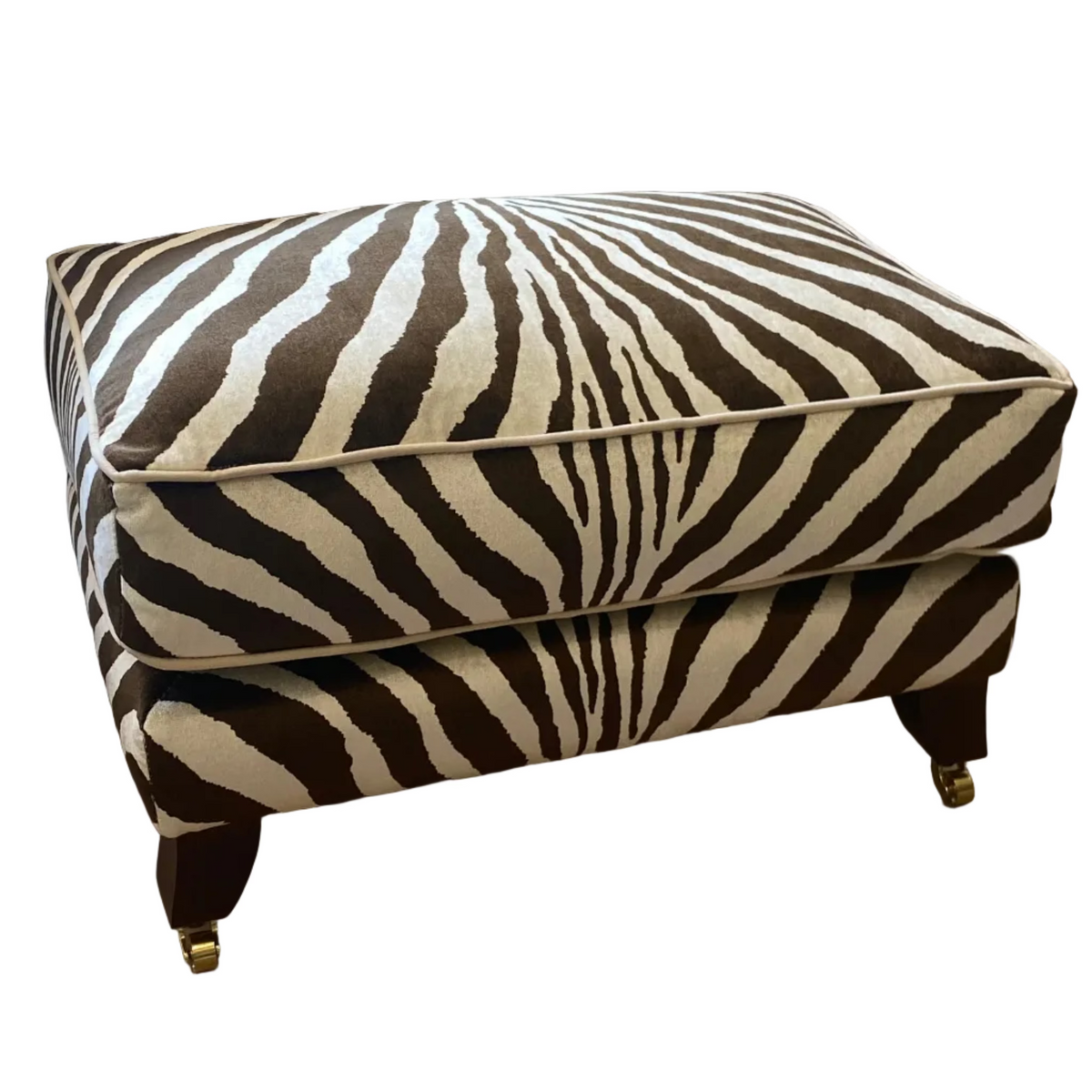 Hampstead Footstool [Custom Made in Your Choice of Fabric]