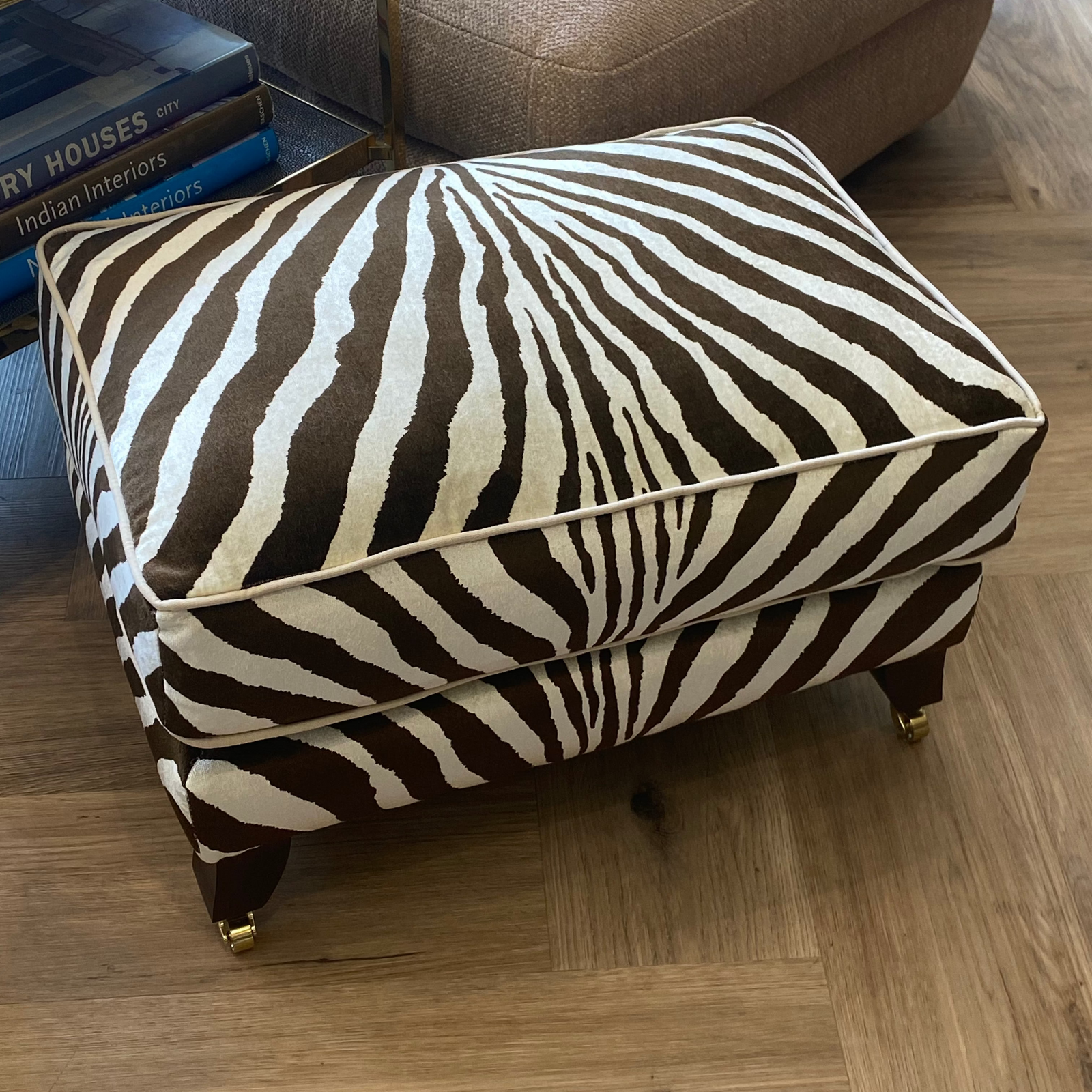Hampstead Footstool [Custom Made in Your Choice of Fabric]