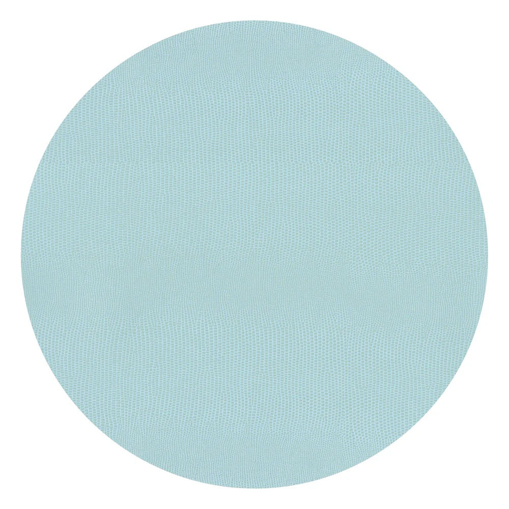 Caspri Round Faux Lizard Placemat
