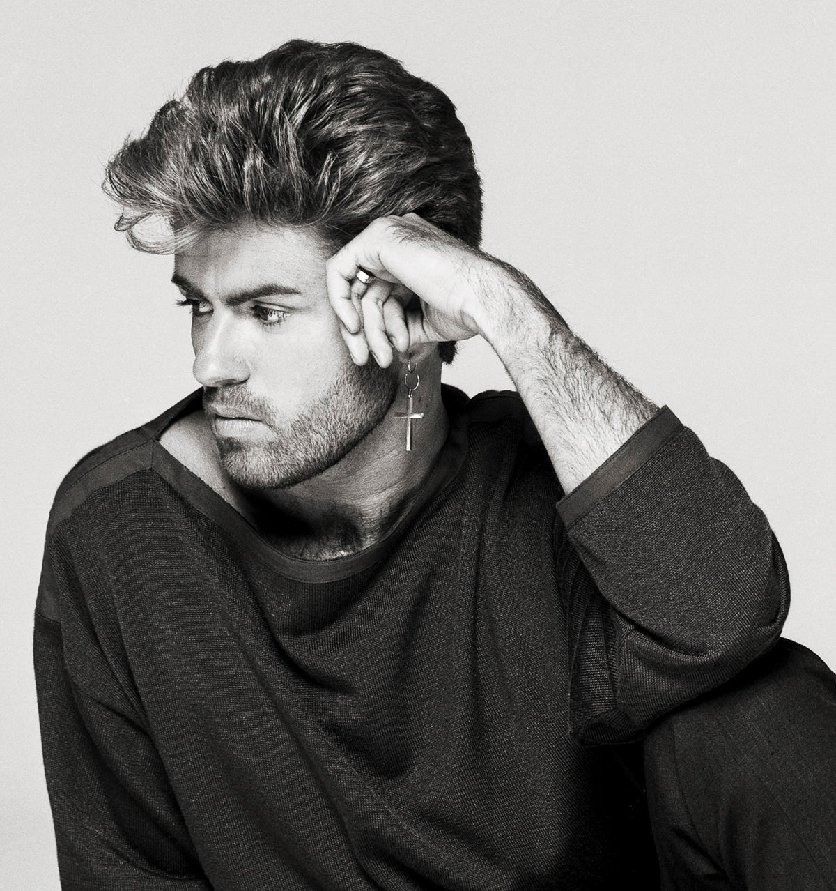 Brian Aris - George Michael, Studio Session, London, 1987