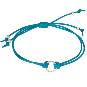 Sterling Silver Blue Dori Bracelet - Barnbury