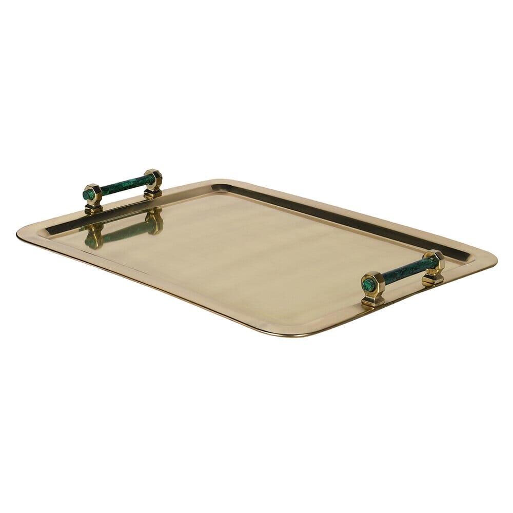 Green Park Brass & Marble Tray - Barnbury