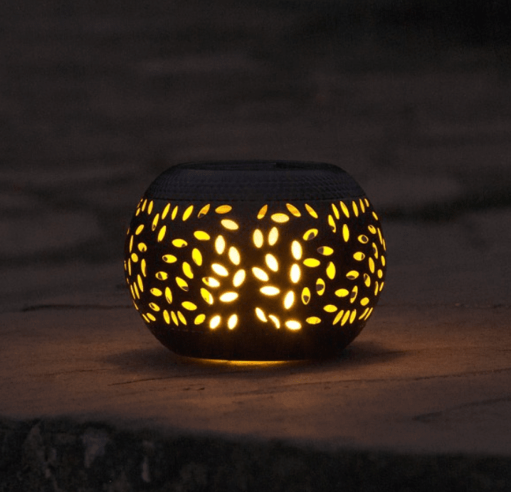 Solar Flame Lantern - Barnbury