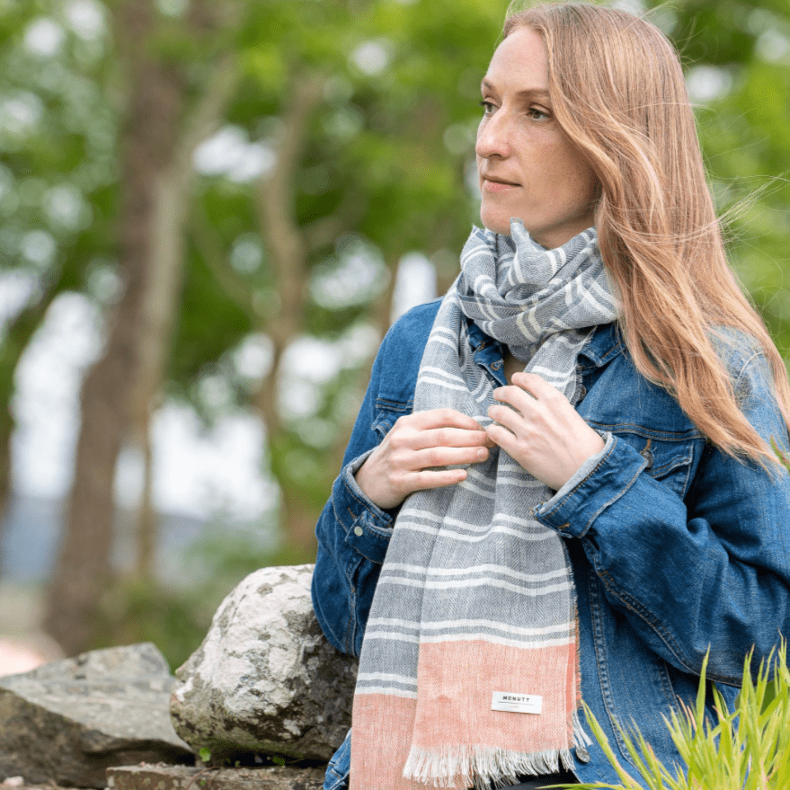Avery Pure Linen Scarf Scarf Barnbury 