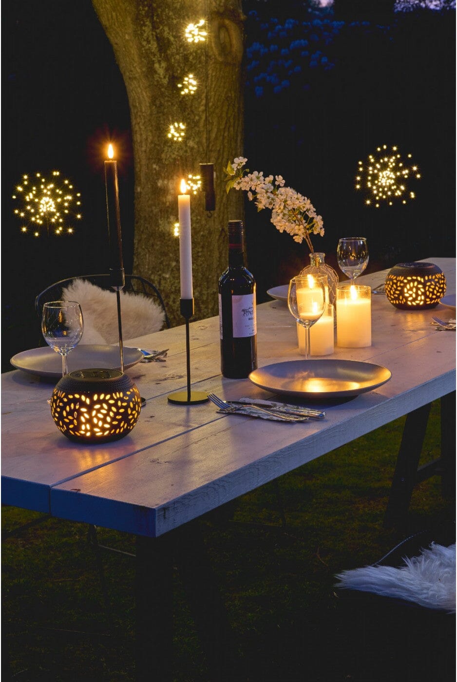 Solar Flame Lantern Solar Lighting Barnbury 