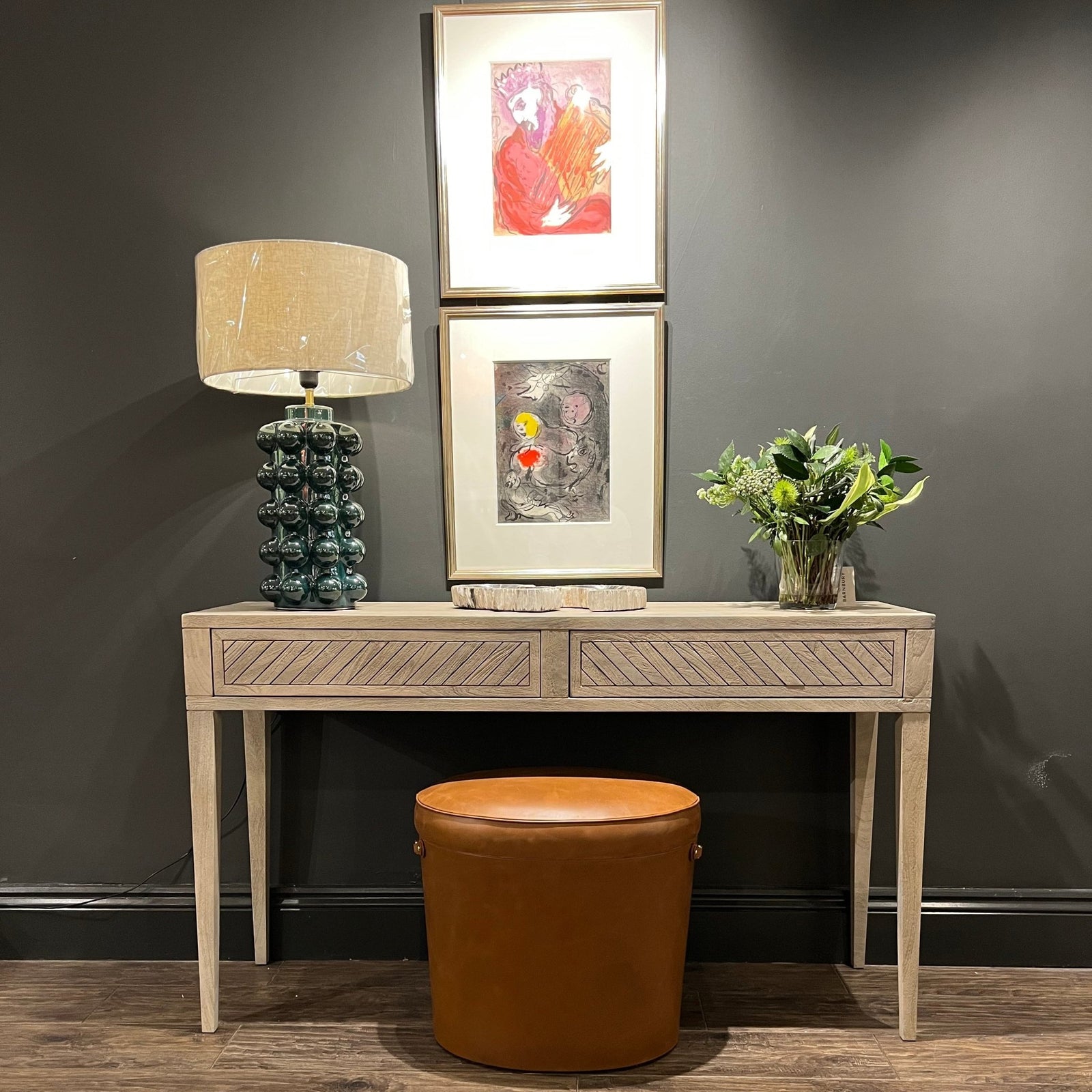 Alstone 2 Drawer Console Table - BARNBURY