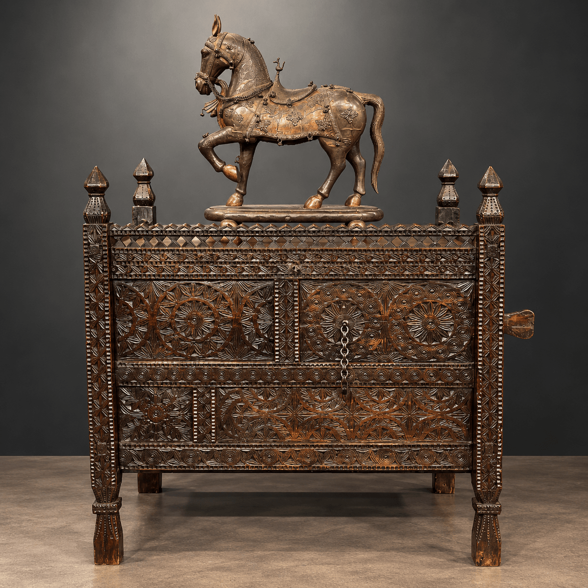 Antique Indian Horse - BARNBURY
