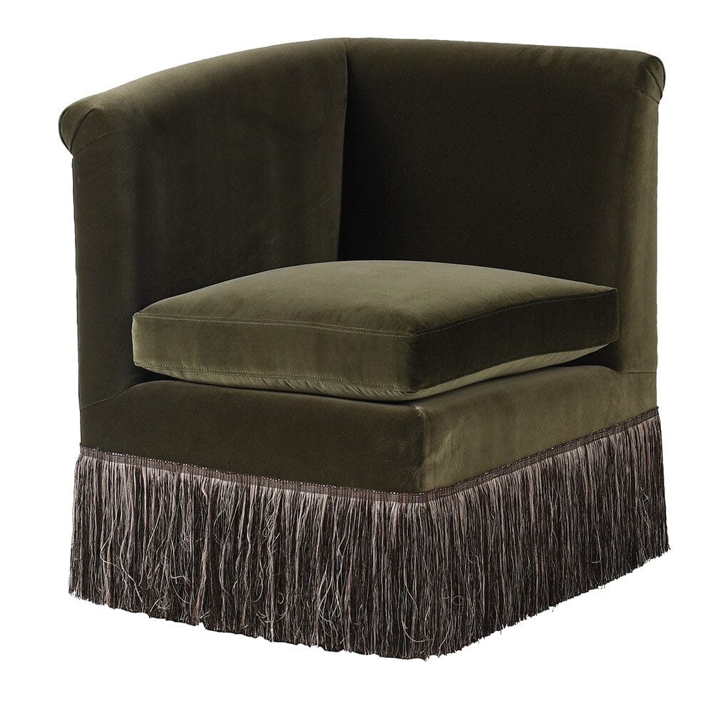 Borghese Velvet Chair (Left) - BARNBURY