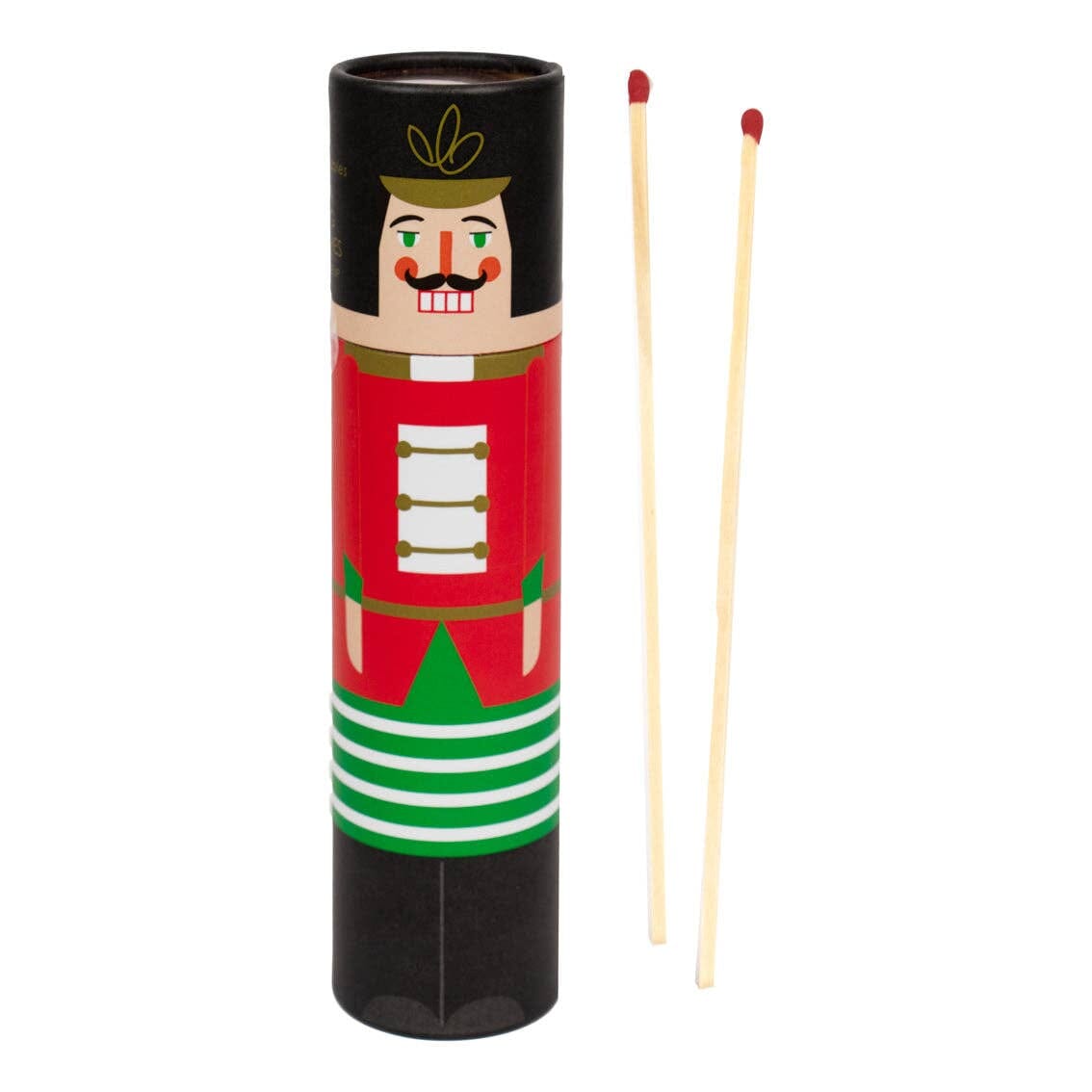 Botanical Nutcracker Tube Of Matches Approx 50 Matches Talking Tables UK 