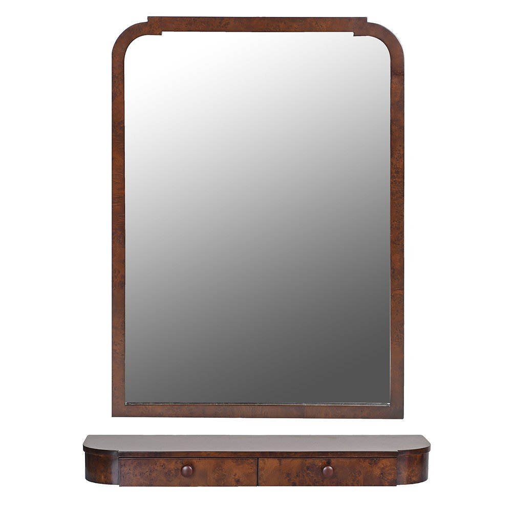 Brompton Mirror and Drawer Set - BARNBURY