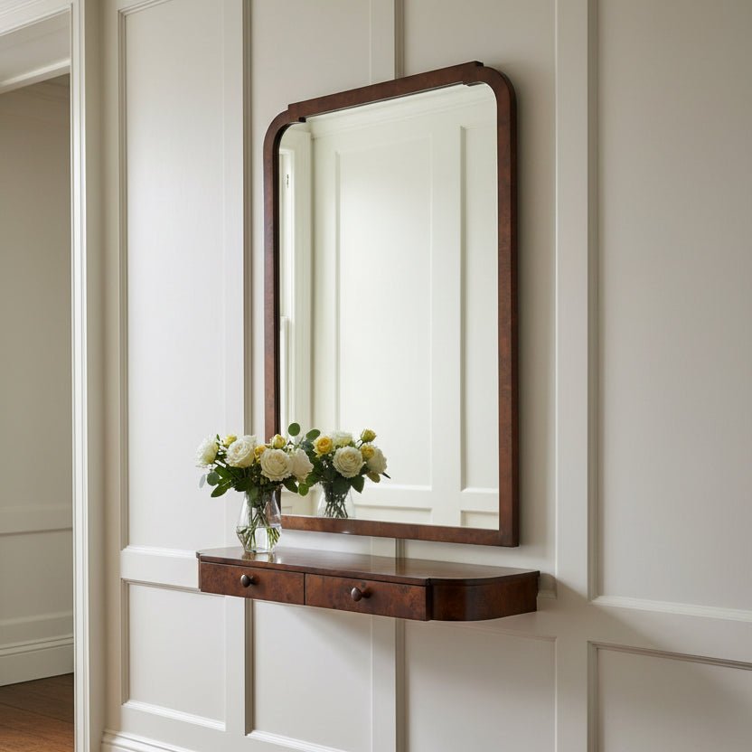 Brompton Mirror and Drawer Set - BARNBURY