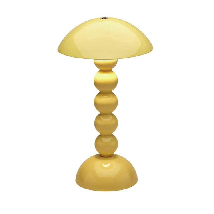 Butter Cream Rechargable Bobbin Lamp Rechargable Lamp BARNBURY 