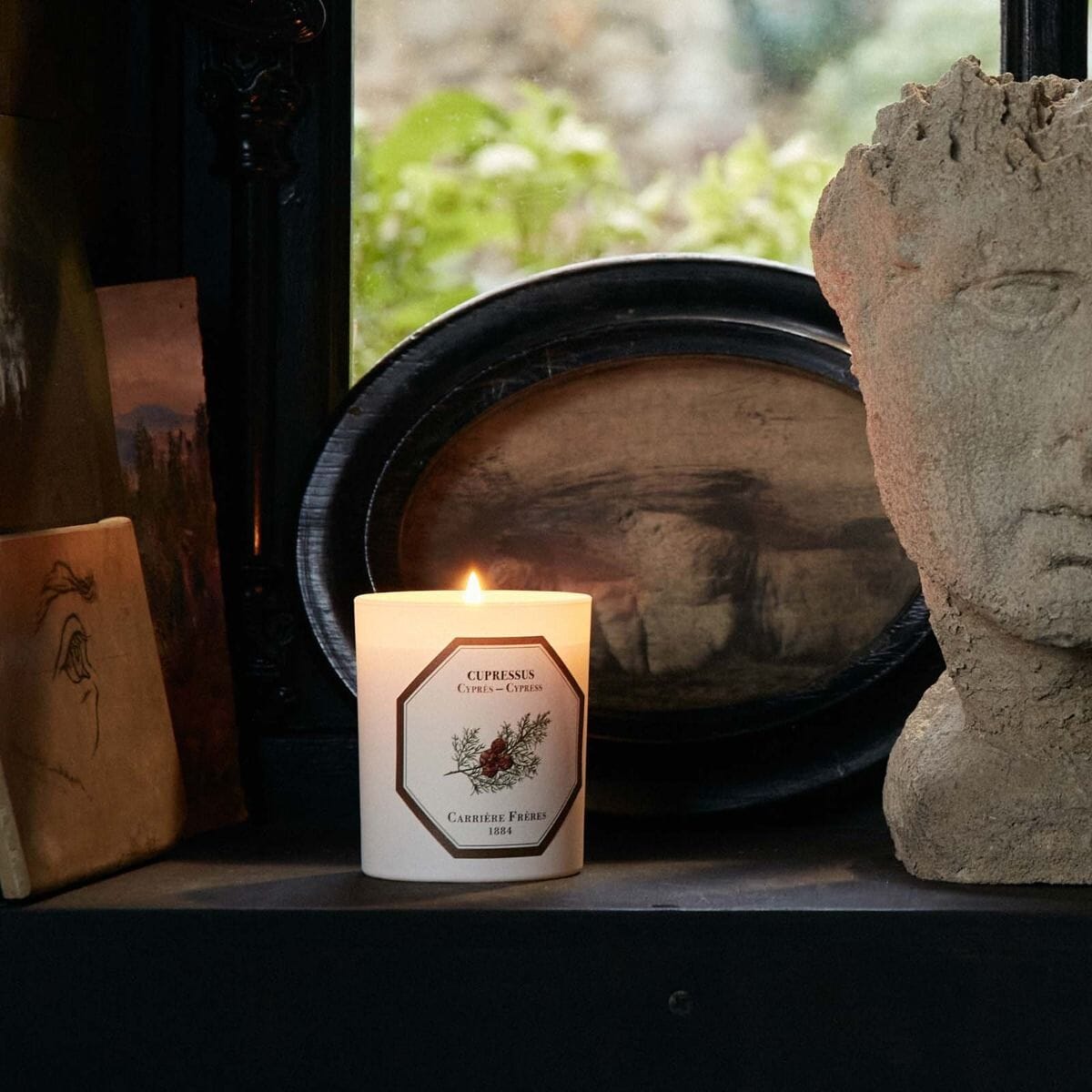Carrière Frères Cypress Scented Candle Scented Candle Carrière Frères 