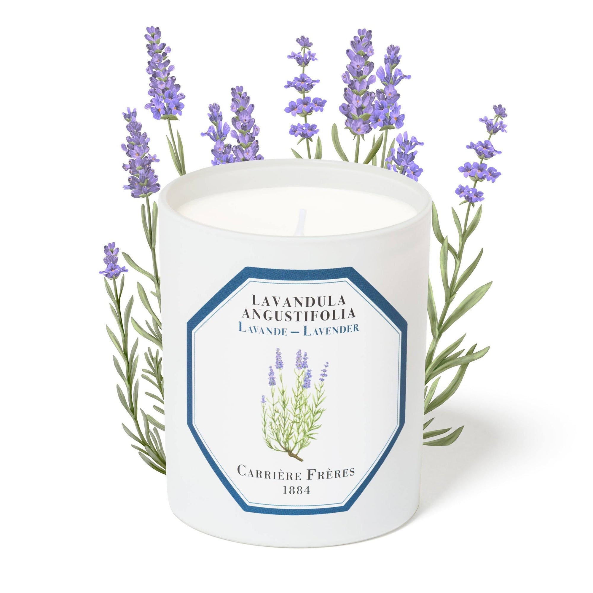 Carrière Frères Lavender Scented Candle Scented Candle Carrière Frères 