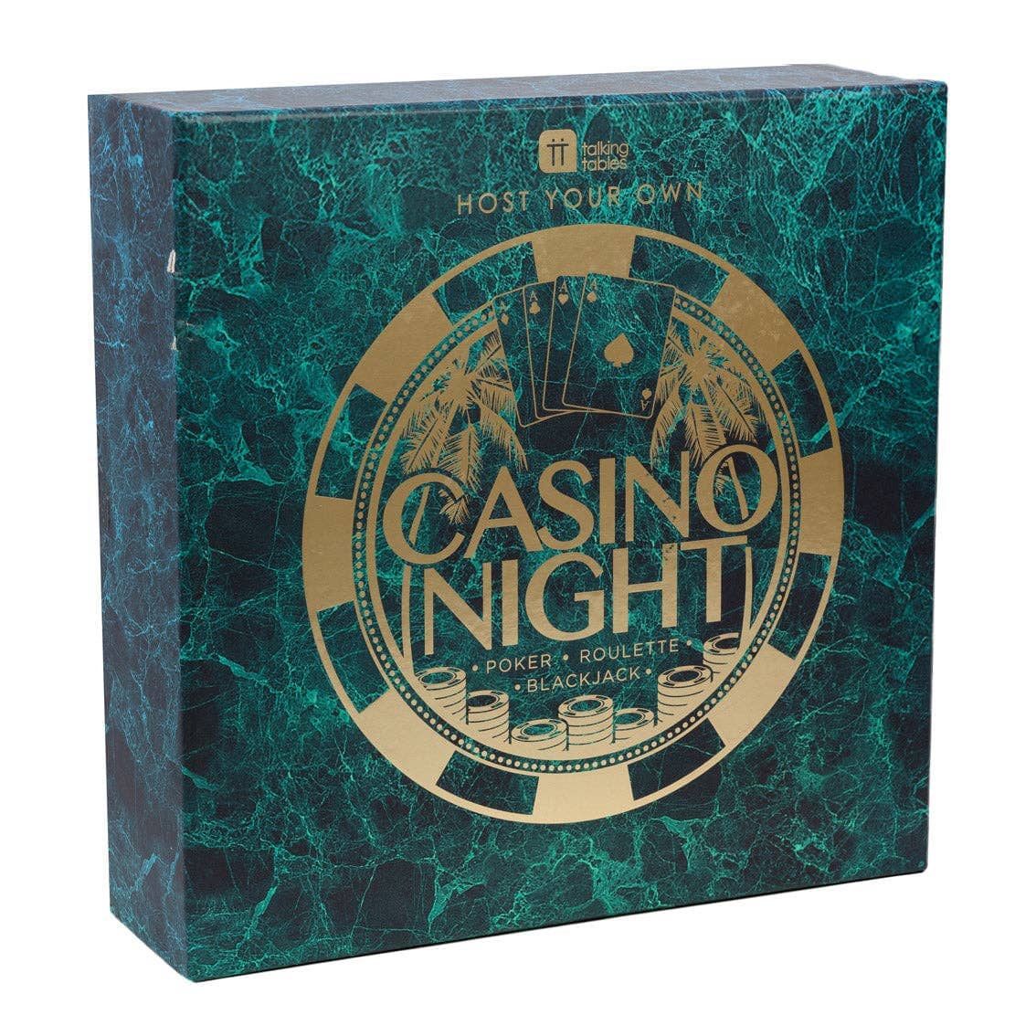 Casino Night Game Kit | Blackjack | Roulette | Games Talking Tables UK 