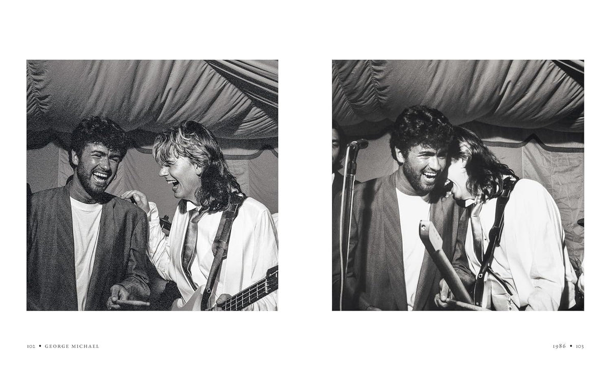 Celebrating George: Three Decades of George Michael Through the Lens – Signed Copy - BARNBURY