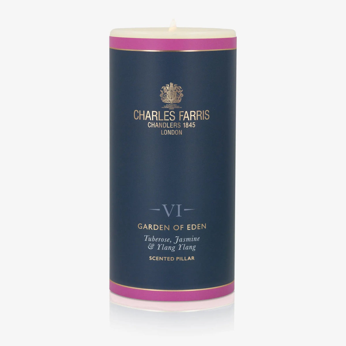 Charles Farris Garden of Eden Scented Pillar Candle - BARNBURY