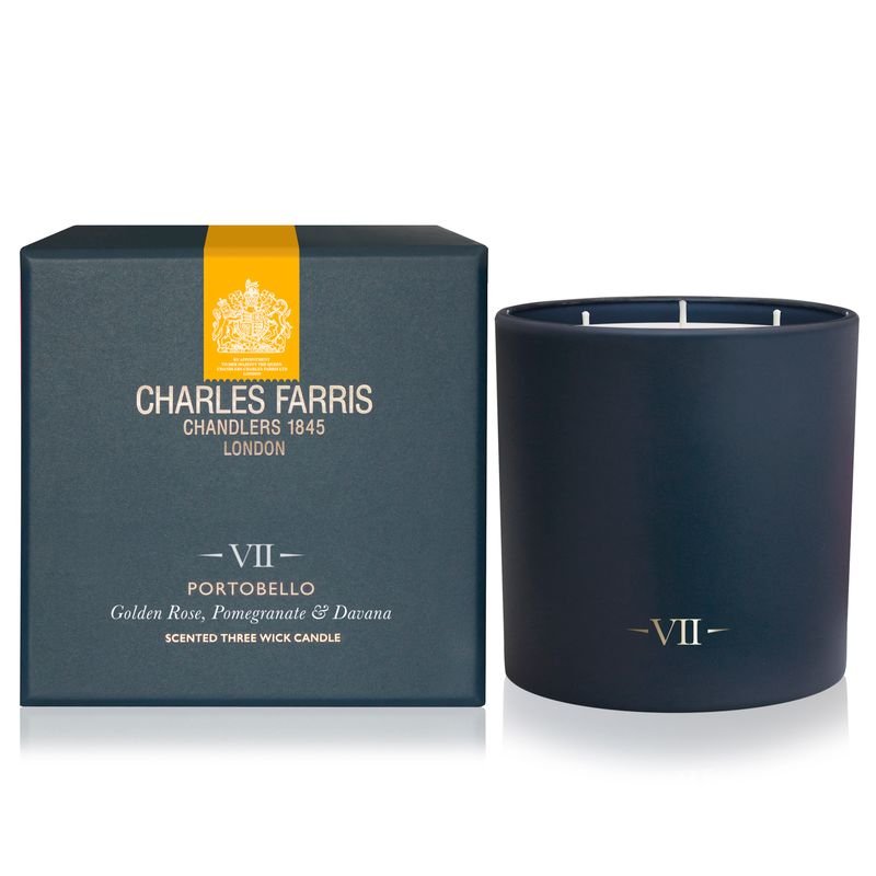 Charles Farris Portobello Scented Candle - BARNBURY