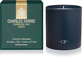Charles Farris Winter Evergreen Scented Candle - BARNBURY