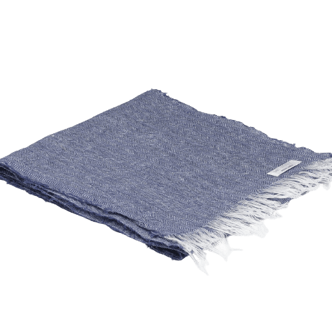 Eddie Pure Linen Scarf - BARNBURY