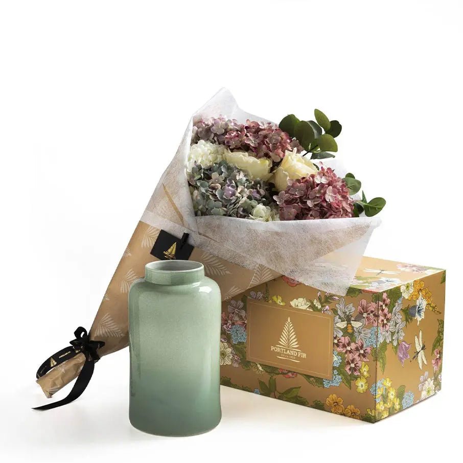 Enchanted Forest Faux Flower Bouquet - BARNBURY