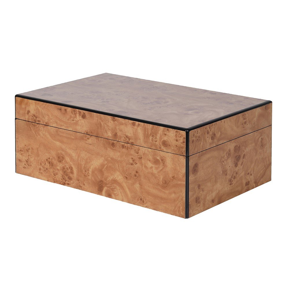 Faux Burl Jewellery Box - BARNBURY