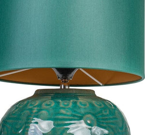 Martha Ginger Jar Lamp Base with Shade - Barnbury