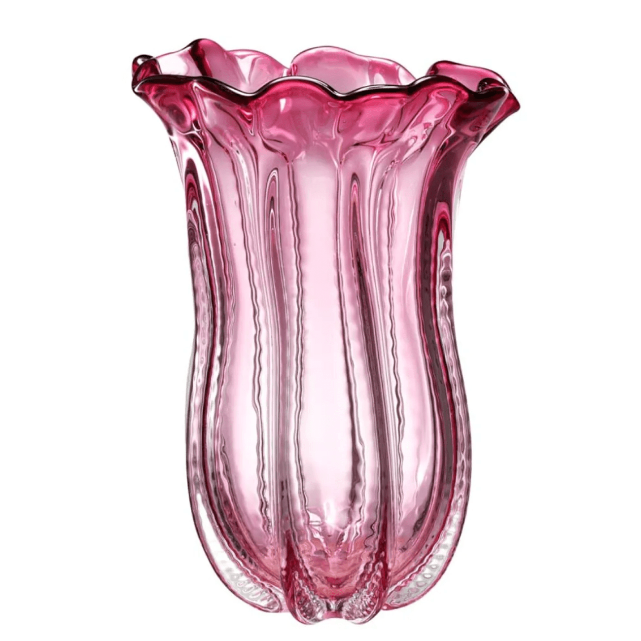 Hand Blown Large Caliente Vase - BARNBURY