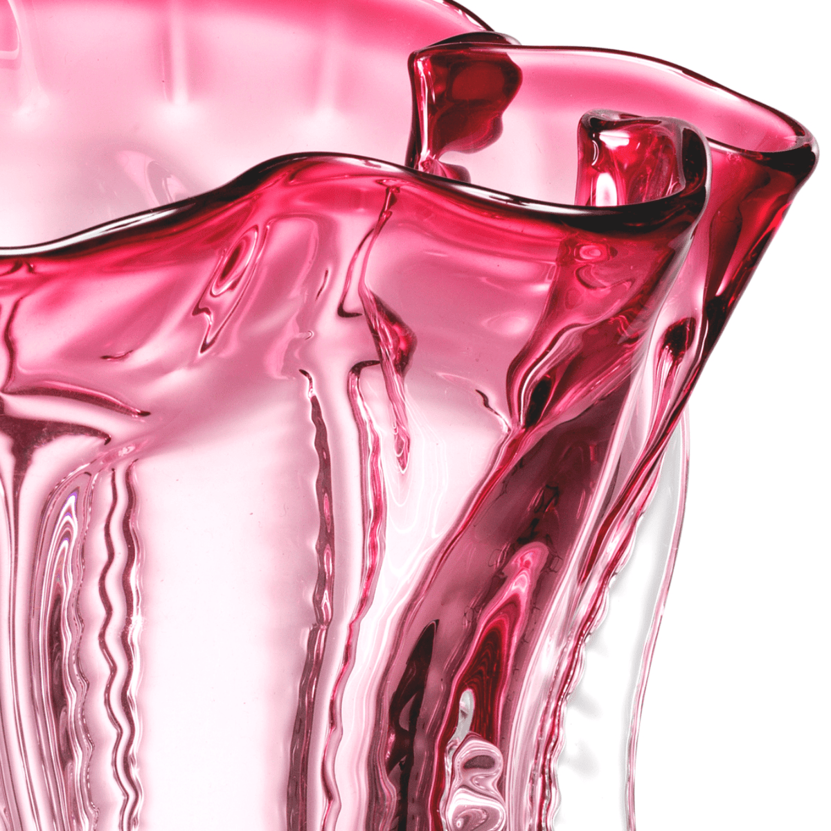 Hand Blown Small Caliente Vase - BARNBURY