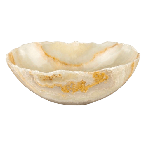 Hand Carved Onyx Bowl - BARNBURY