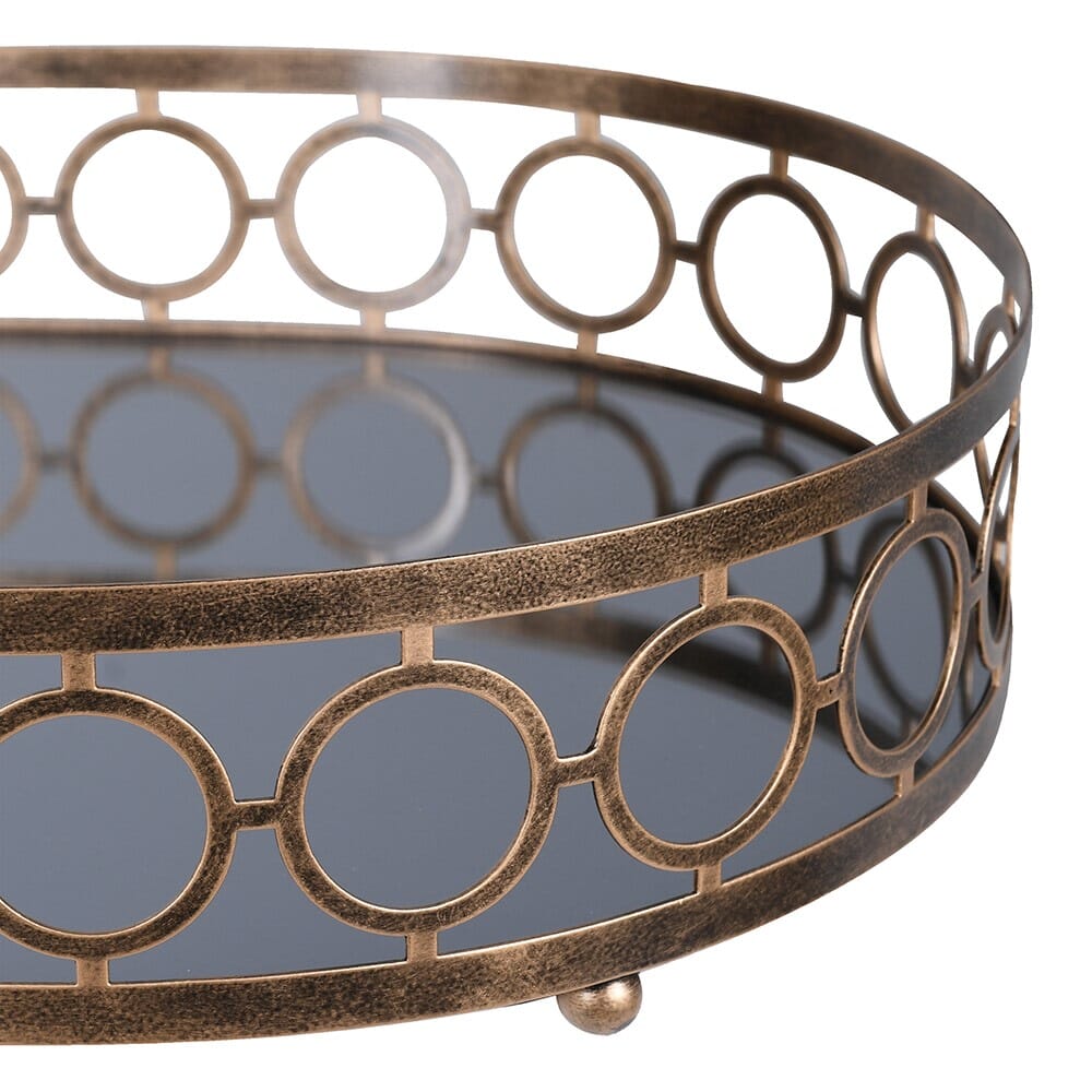 Holland Park Mirrored Tray Decorative Trays Barnbury 