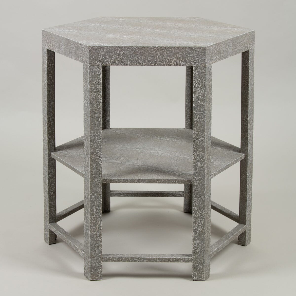 Vaughan Fairmont Shagreen Taupe Table Table Barnbury 