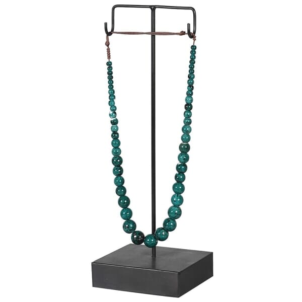 Decorative Jade Necklace on Stand - Barnbury