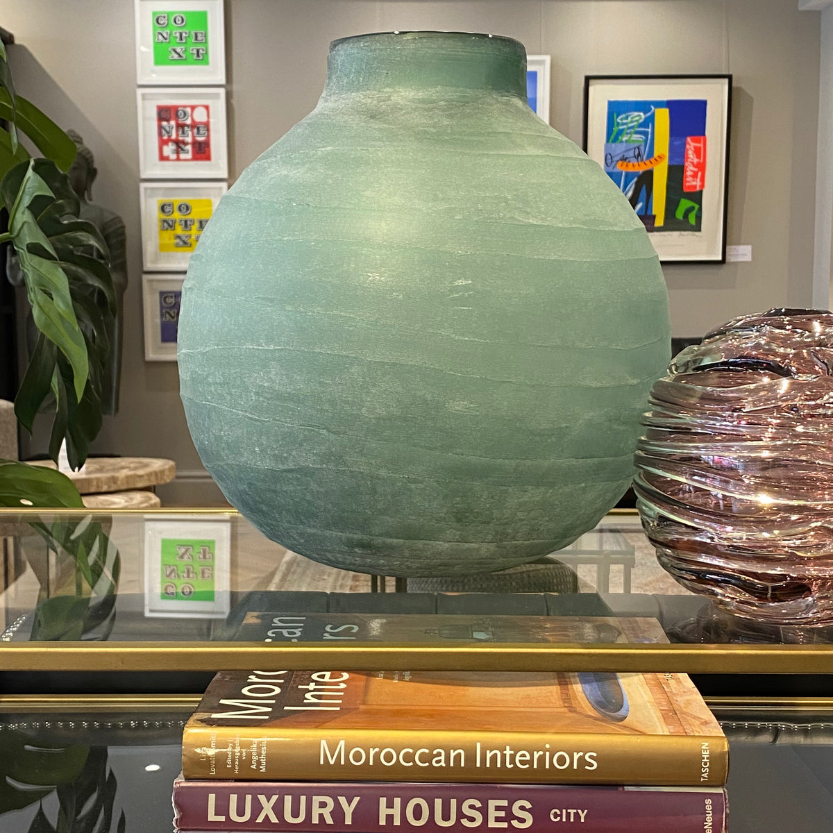 Large Capri Glass Vase Barnbury 