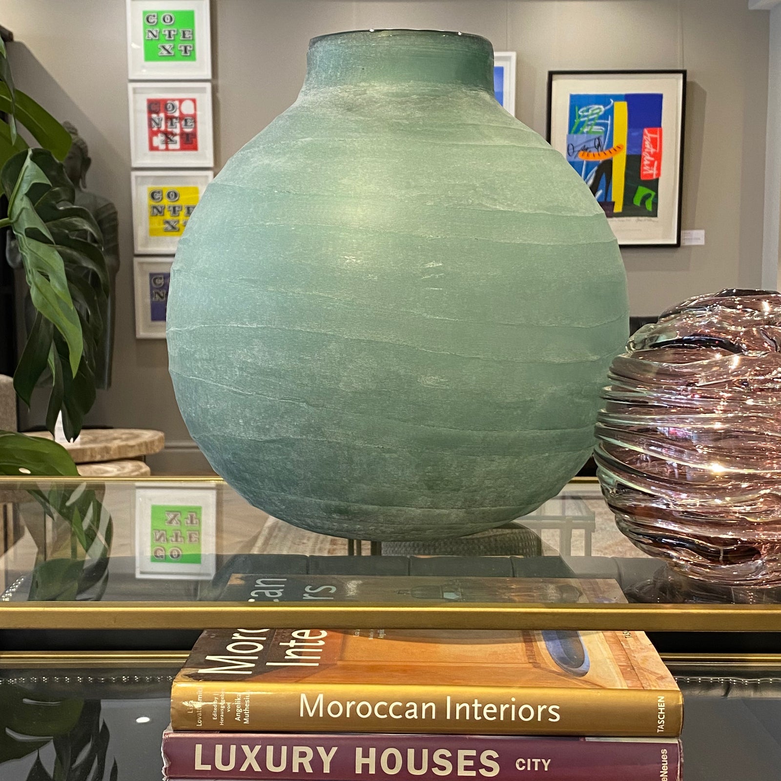 Large Capri Glass Vase Barnbury 