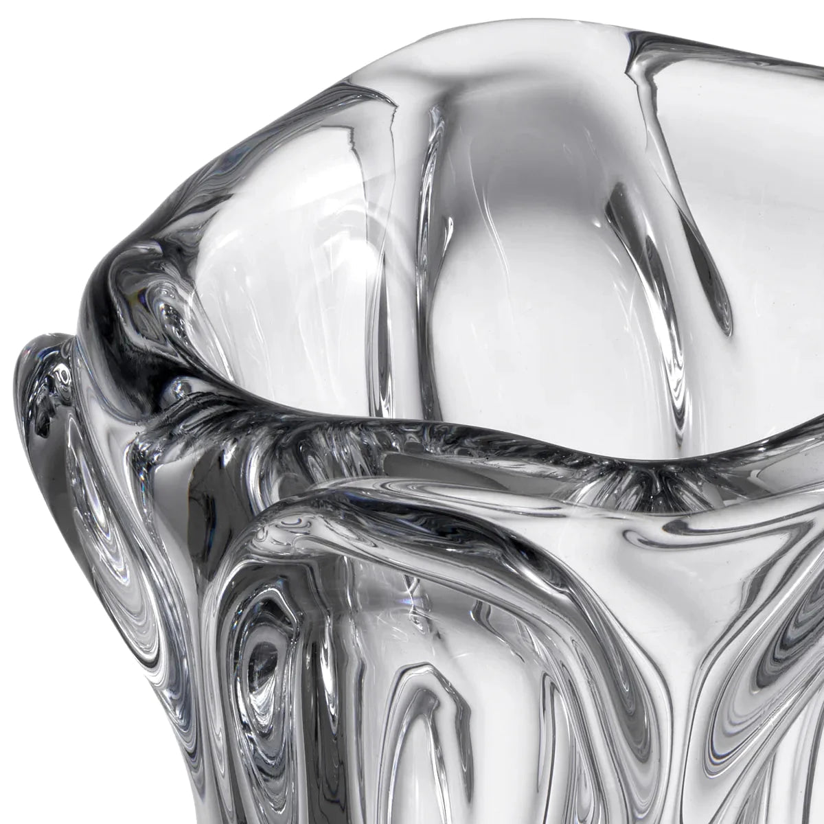 Large Clear Aila Vase - BARNBURY