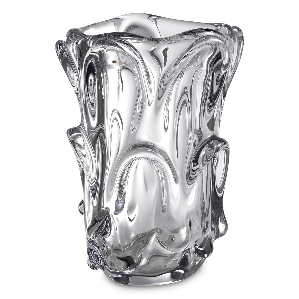 Large Clear Aila Vase - BARNBURY