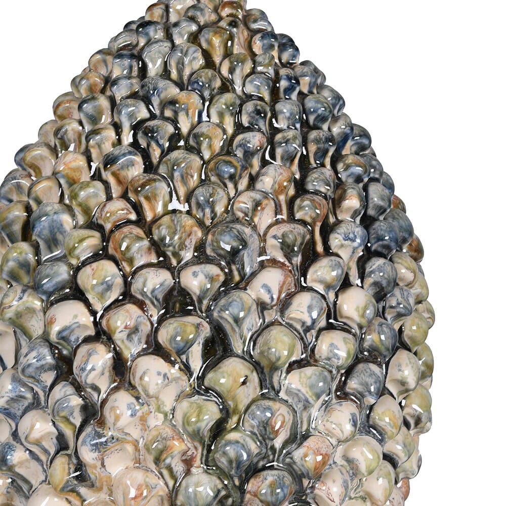 Large Decorative Terracotta Pinecone - BARNBURY