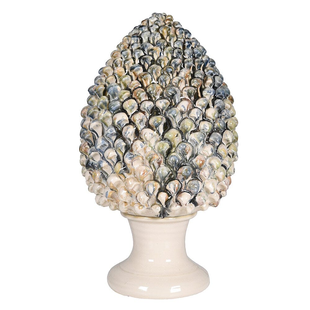 Large Decorative Terracotta Pinecone - BARNBURY
