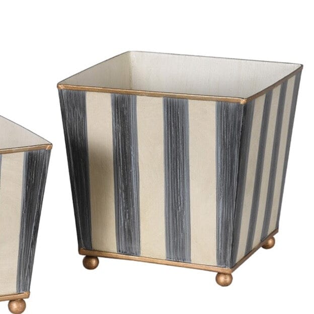 Large Grey Ascot Metal Planter - BARNBURY