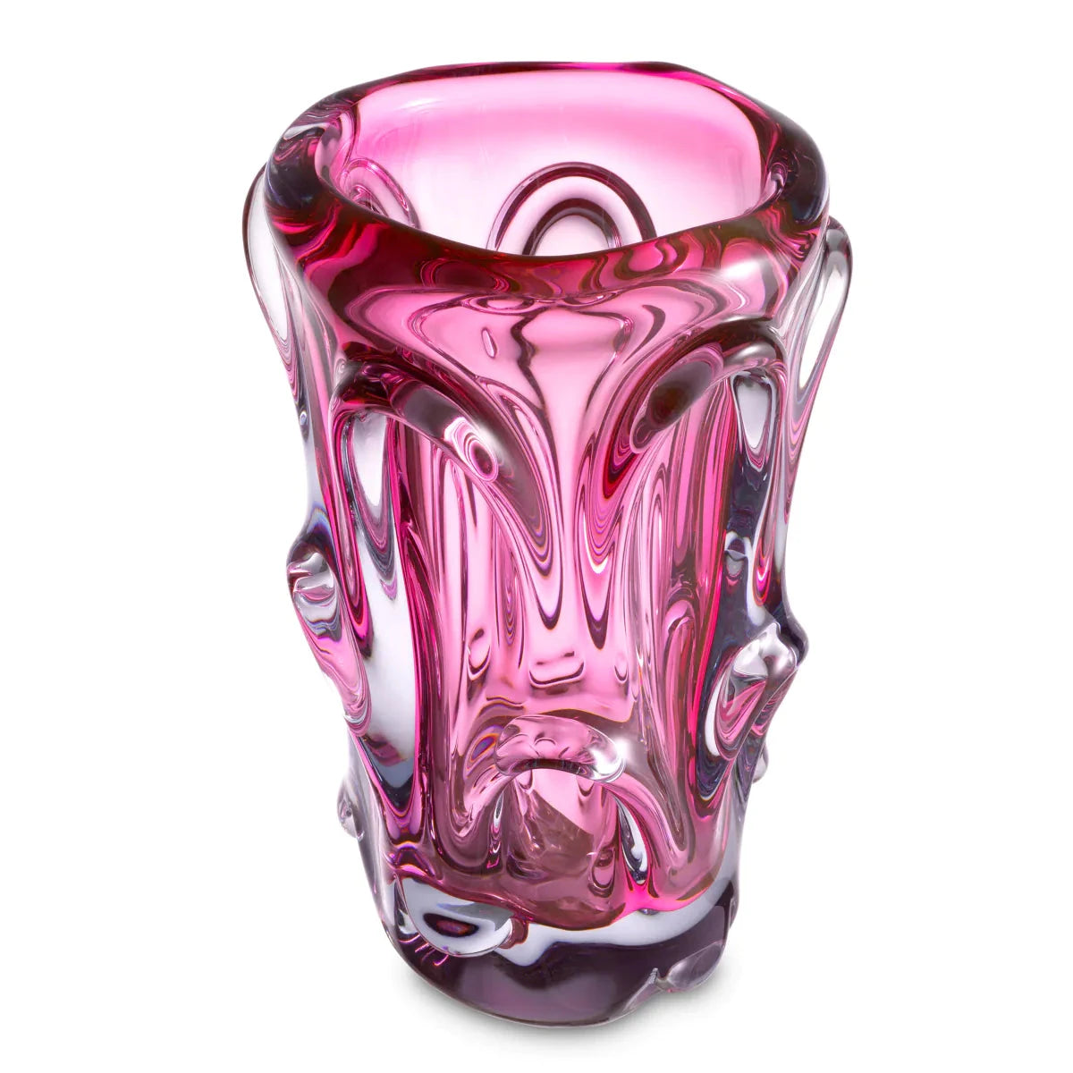 Large Pink Aila Vase Vases Eichholtz 