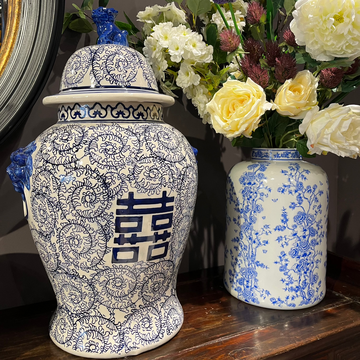 Large Temple Jar Lidded Jar Barnbury 