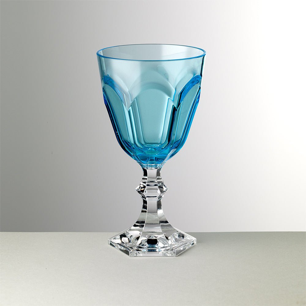 Mario Luca Giusti Dolce Vita Wine Glass - Turquoise - BARNBURY