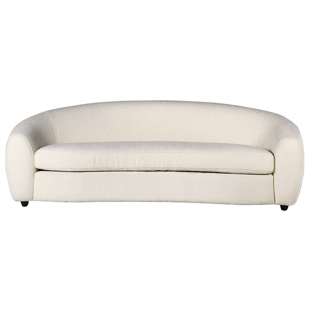 Mayfair Ivory Boucle Sofa - BARNBURY