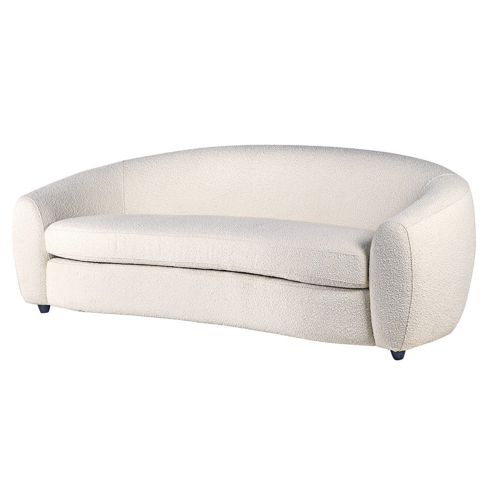 Mayfair Ivory Boucle Sofa - BARNBURY
