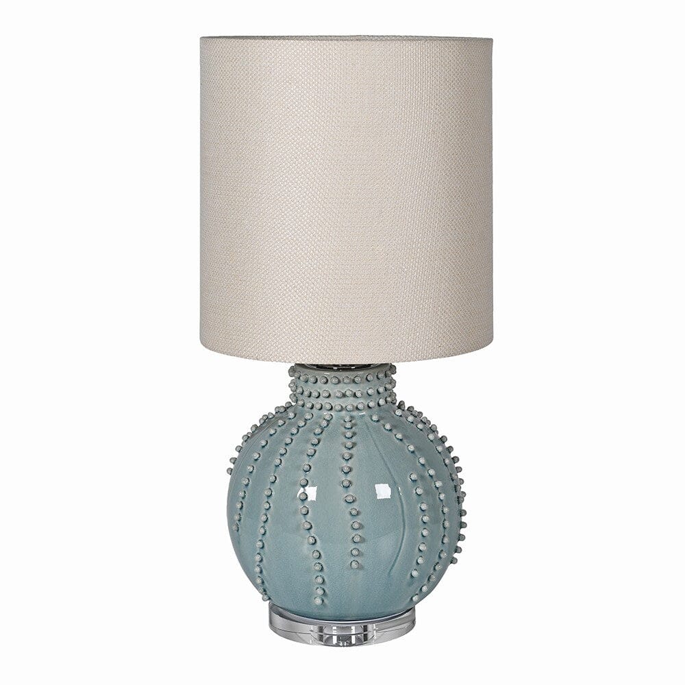Mimi Table Lamp with Linen Shade - BARNBURY